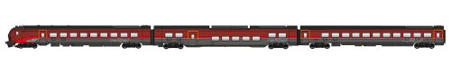 Jägerndorfer JC12302 ÖBB 3-teil. Railjet Set  Steuer-  2.Klasse- und En
